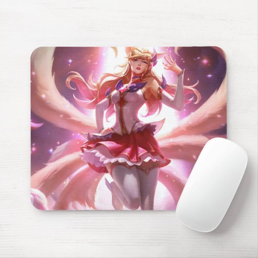Nine Tail Fox Mousepad |  mousepad Muismat (Met muis)