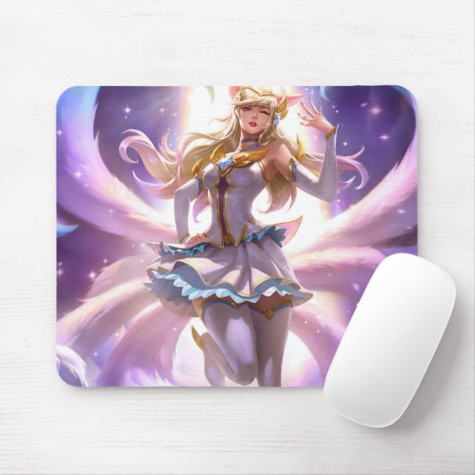 Nine Tail Fox Mousepad |  mousepad Muismat (Met muis)