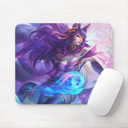 Nine Tail Fox Mousepad |  mousepad Muismat (Met muis)