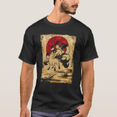 Nine Tailed Fox Japans Retro 3 T-shirt (Voorkant)
