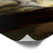 Nine-vossenbos Poster (Hoek)