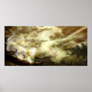 Nine-vossenbos Poster