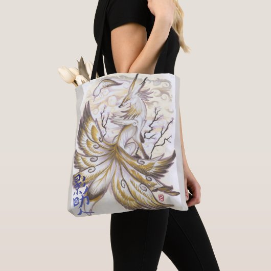 Nine Winged Kitsune bag Tote Bag (Dichtbij)