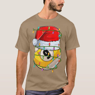 Nineball Sports Lover Xmas lampjes Santa Nineball  T-shirt