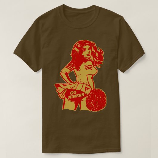 NINERS Cheerleader T-shirt (Design voorkant)