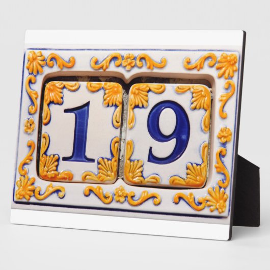 Nineteen Fotoplaat (Zijkant)