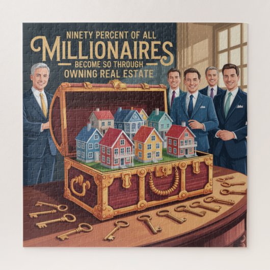 Ninety Percent Of All Millionaires Legpuzzel (Verticaal)