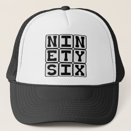 Ninety Six, Nummer 96 Trucker Pet (Voorkant)