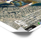 Nineveh Orion sterrenkaart Perfect Poster (Hoek)