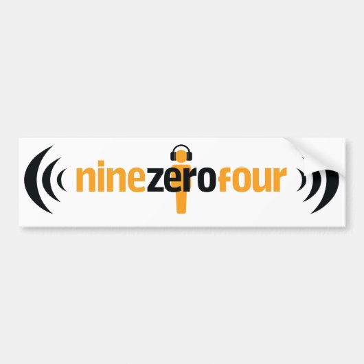 NineZeroVier Bumpersticker (Voorkant)
