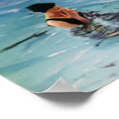 Ninfas en el agua/Nymphs in het water Poster (Hoek)