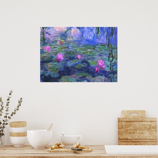 NINFEE PER MONET POSTER (Keuken)