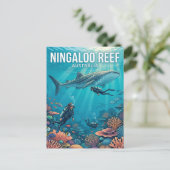 Ningaloo Reef Australië Briefkaart (Staand voorkant)