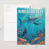 Ningaloo Reef Australië Briefkaart (Voorkant / Achterkant)