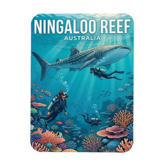 Ningaloo Reef Australië Magneet (Verticaal)
