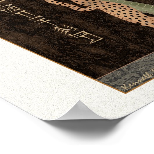 Ningishzida Serpents Poster (Hoek)