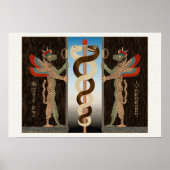 Ningishzida Serpents Poster (Voorkant)