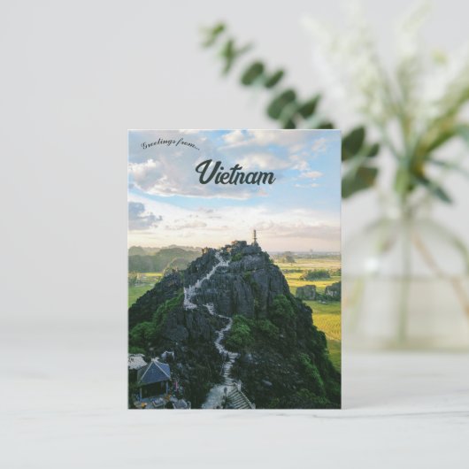 Ninh Bình Province, Vietnam Briefkaart (Staand voorkant)