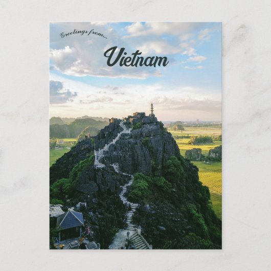 Ninh Bình Province, Vietnam Briefkaart (Voorkant)
