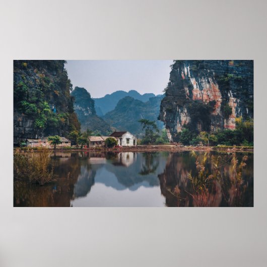 NINH BINH, RED RIVER DELTA, VIETNAM POSTER (Voorkant)