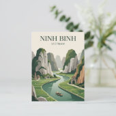 Ninh Binh Vietnam Briefkaart (Staand voorkant)