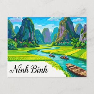 Ninh Binh Vietnam Briefkaart