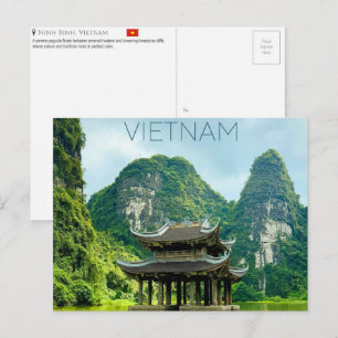 Ninh Binh, Vietnam Reisansichtkaart Briefkaart
