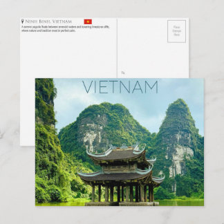 Ninh Binh, Vietnam Reisansichtkaart Briefkaart