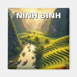 Ninh Binh Vietnam Reizen Magneet