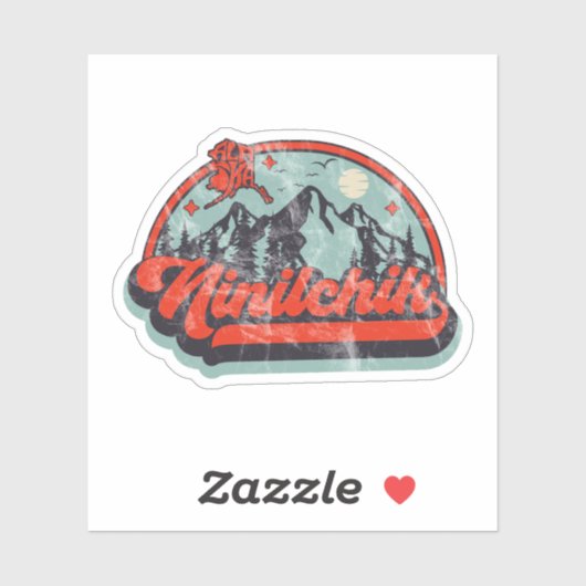 Ninilchik, Alaska Sticker (Vel)