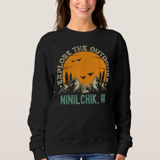 Ninilchik, Alaska - Verken het buitenleven Trui (Voorkant)