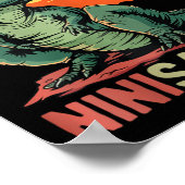 Ninisaurus Dino Dinosaur Nini-saurus T-rex Moeder Poster (Hoek)
