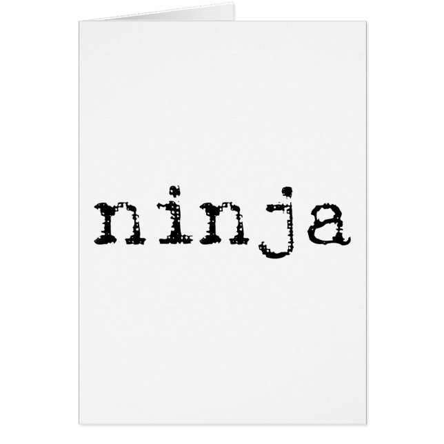 Ninja (Voorkant)