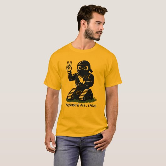 Ninja 4 u t-shirt (Voorkant volledig)