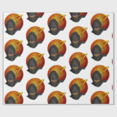 Ninja 7th Birthday Cadeaupapier (Vlak)