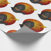 Ninja 7th Birthday Cadeaupapier (Hoek)