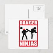 Ninja Academy Okinawa Kill Bill Briefkaart (Voorkant / Achterkant)