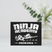 Ninja Academy Okinawa Kill Bill Briefkaart (Staand voorkant)