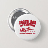 Ninja Academy Okinawa Kill Bill Ronde Button 5,7 Cm (Voorkant /achterkant)