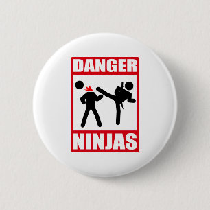 Ninja Academy Okinawa Kill Bill Ronde Button 5,7 Cm