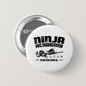 Ninja Academy Okinawa Kill Bill Ronde Button 5,7 Cm (Voorkant /achterkant)