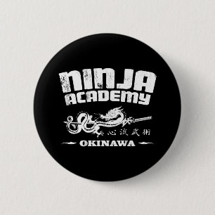 Ninja Academy Okinawa Kill Bill Ronde Button 5,7 Cm