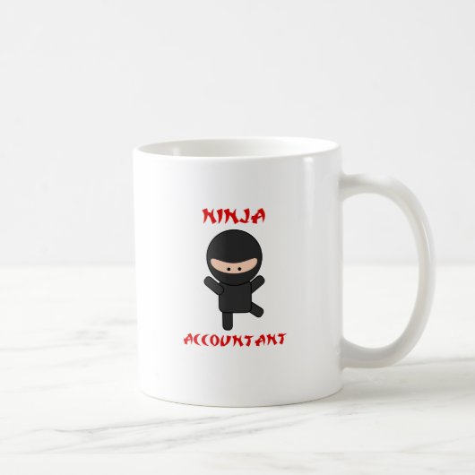 Ninja Accountant Koffiemok (Rechts)