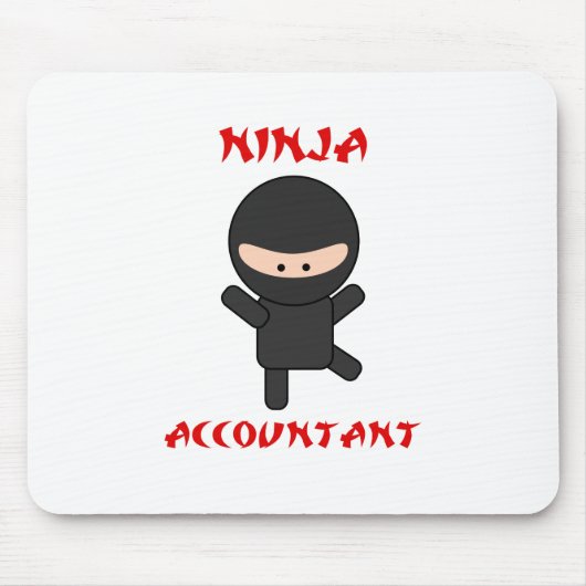 Ninja Accountant Muismat (Voorkant)
