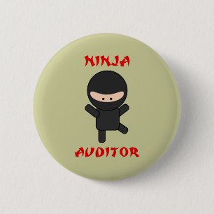 ninja-accountant ronde button 5,7 cm