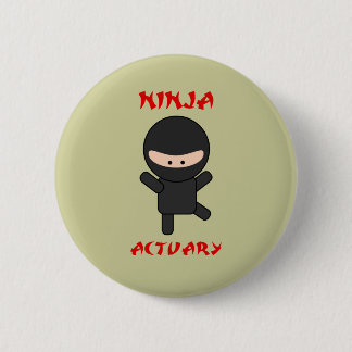 Ninja Actuary Ronde Button 5,7 Cm