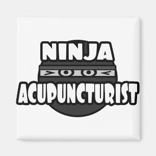 Ninja Acupuncturist Magneet