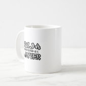 Ninja...Advocaat Koffiemok (Voorkant links)
