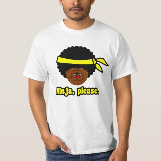 Ninja alsjeblieft t-shirt (Voorkant)