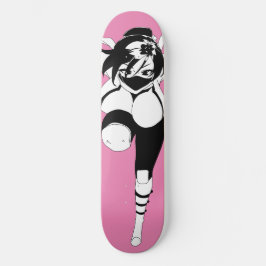 Ninja Anime Girl Skateboard Deck